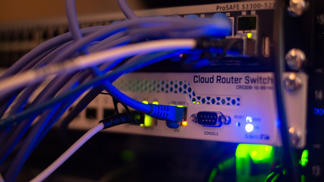 【Cursor】セルフホスト環境対応！AIエージェントの実行を自社インフラへ - Computer Networking Equipment with Ethernet Cables connected